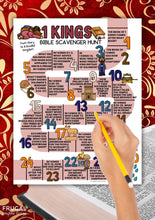 Load image into Gallery viewer, 1 Kings Bible Scavenger Hunt