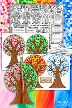 Load image into Gallery viewer, Four Seasons Ecclesiastes 3-D Tree Craft &amp; Mat