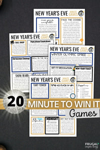 New Years Eve One Minute Games