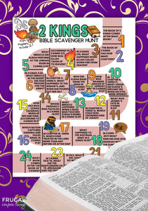 2 Kings Bible Scavenger Hunt