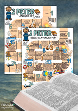 Load image into Gallery viewer, 2 Peter Bible Scavenger Hunt