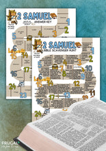 Load image into Gallery viewer, 2 Samuel Bible Scavenger Hunt