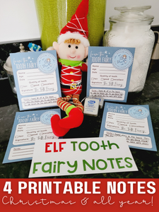 Tooth Fairy Notes for Elf and Year-Round