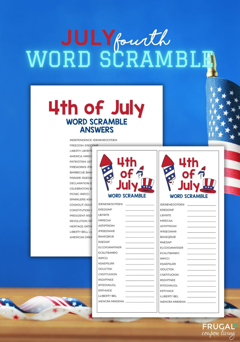 July 4th Party Game Bundle - Print Today! – Frugal Coupon Living