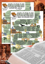 Load image into Gallery viewer, Obadiah Bible Scavenger Hunt