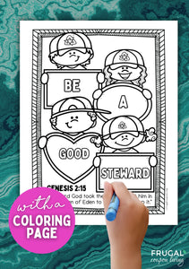 Christian Earth Day Flipbook Craft