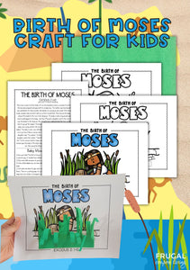 Moses Bible Crafts Set