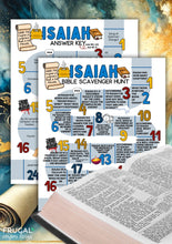 Load image into Gallery viewer, Isaiah Bible Scavenger Hunt