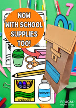 Load image into Gallery viewer, Christian Paper Bag Backpack Craft