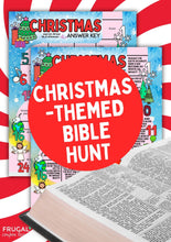 Load image into Gallery viewer, Christmas Bible Scavenger Hunt