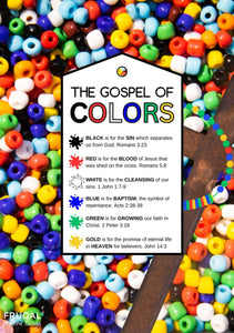 Colors of the Gospel Gift Tag