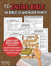 Load image into Gallery viewer, The Full Bible Scavenger Hunt Bundle