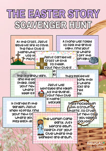 Easter Story Scavenger Hunt