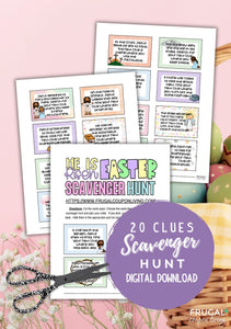 Easter Story Scavenger Hunt