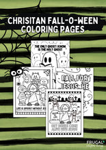 Load image into Gallery viewer, Fall-O-Ween Christian Coloring Pages