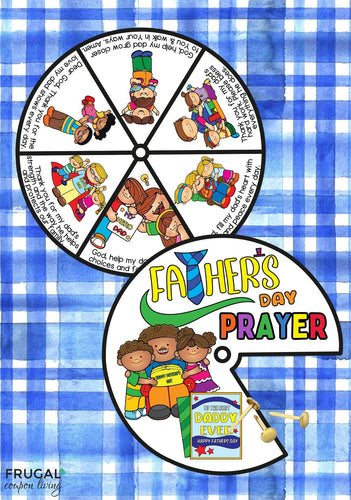 Father's Day Prayer Wheel Craft