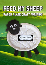 Load image into Gallery viewer, Feed My Sheep Craft for Kids