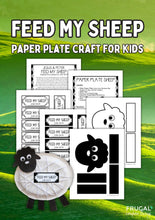 Load image into Gallery viewer, Feed My Sheep Craft for Kids