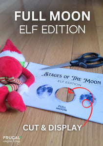 Funny Full Moon Elf Prop