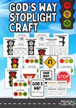 Load image into Gallery viewer, God&#39;s Way Christian Stoplight Craft