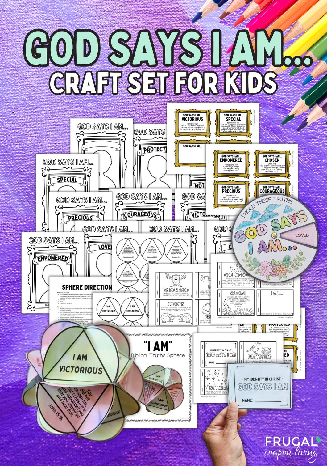 My Identity in Christ Craft Set for Kids