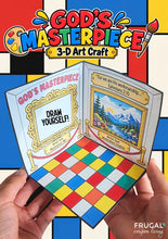 Load image into Gallery viewer, God's Masterpiece 3-D Art Craft