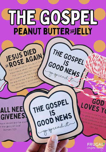 PB&J Sandwich Gospel Craft