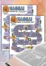 Load image into Gallery viewer, Haggai Bible Scavenger Hunt