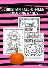 Load image into Gallery viewer, Fall-O-Ween Christian Coloring Pages