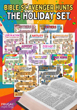 Load image into Gallery viewer, Holiday Bible Scavenger Hunt Set