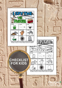 10 Plagues of Egypt I Spy Game