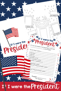 If I Were President Activity Pack