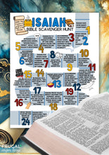Load image into Gallery viewer, Isaiah Bible Scavenger Hunt
