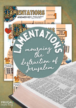 Load image into Gallery viewer, Lamentations Bible Scavenger Hunt