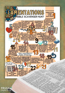 Lamentations Bible Scavenger Hunt