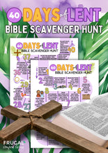 Load image into Gallery viewer, Lent Bible Scavenger Hunt