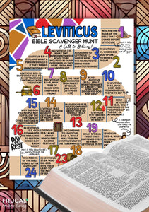 Leviticus Bible Scavenger Hunt