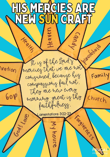 Great is Thy Faithfulness Sun Craft