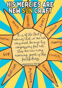 Great is Thy Faithfulness Sun Craft