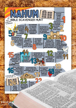 Load image into Gallery viewer, Nahum Bible Scavenger Hunt