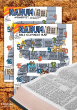 Load image into Gallery viewer, Nahum Bible Scavenger Hunt