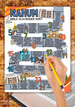 Load image into Gallery viewer, Nahum Bible Scavenger Hunt