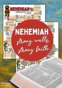 Nehemiah Bible Scavenger Hunt
