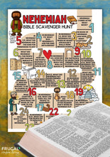 Load image into Gallery viewer, Nehemiah Bible Scavenger Hunt