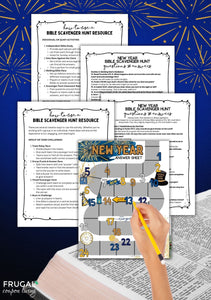 New Year Bible Scavenger Hunt