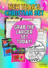 Load image into Gallery viewer, New Year Prayer Coloring Wheel - Spanish &amp; English