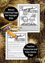 Load image into Gallery viewer, New Year Prayer Coloring Wheel