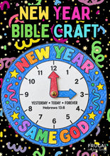Load image into Gallery viewer, New Year, Same God Clock Craft