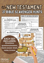 Load image into Gallery viewer, New Testament Bible Scavenger Hunt Bundle