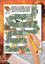 Load image into Gallery viewer, Obadiah Bible Scavenger Hunt